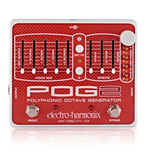Electro-Harmonix POG2 Polyphonic Octave Generator Pedal