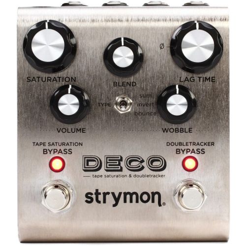 The Strymon Deco Tape Saturation and Doubletracker Delay Pedal