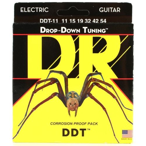 DR Strings DDT-11 Drop-Down Tuning Nickel Plated Steel Strings