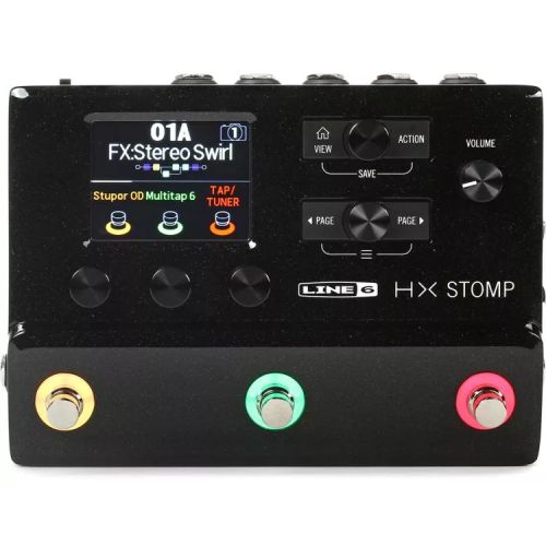 Line 6 HX Stomp Guitar Multi-Effects Floor Processor