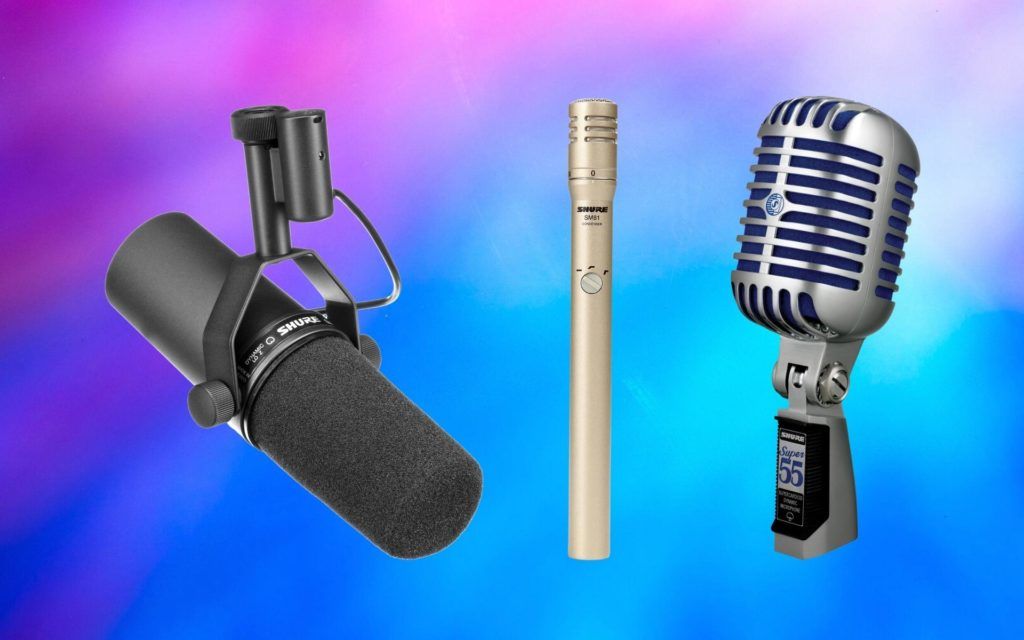 Best Shure Microphones for Studio Recordings