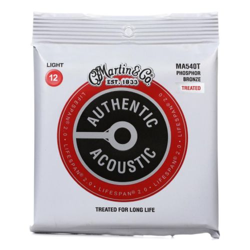 Martin MA540T Authentic Acoustic Lifespan Bronze Guitar Strings