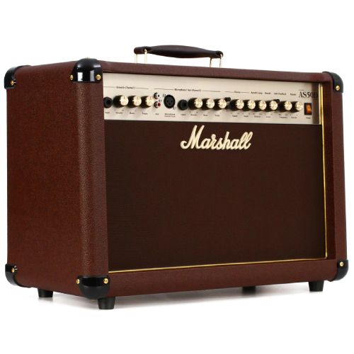Marshall AS50D 50-watt 2x8 inch 2-channel Acoustic Combo