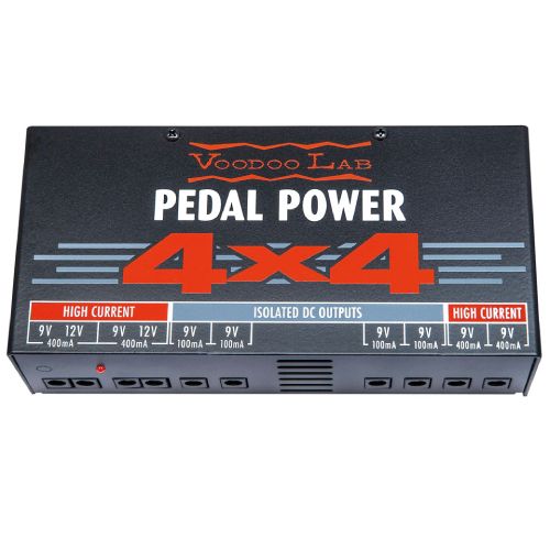Voodoo Lab Pedal Power 4x4 8-output Isolated Guitar Pedal Power Supply